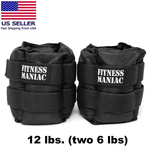 Knöchelgewichte Paar Bein verstellbarer Riemen Damen Herren gewichtet Gym Walking Jogging - Bild 17 von 32