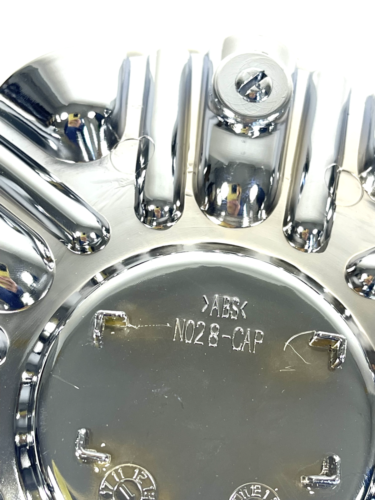 2 Crave Wheels Chrome Wheel Rim Center Hub Cap # N028-CAP (4 CAPS) - Picture 7 of 7