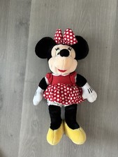 Vintage Disneyland Minnie Mouse 17" Plush Stuffed Animal Toy Walt Disney World