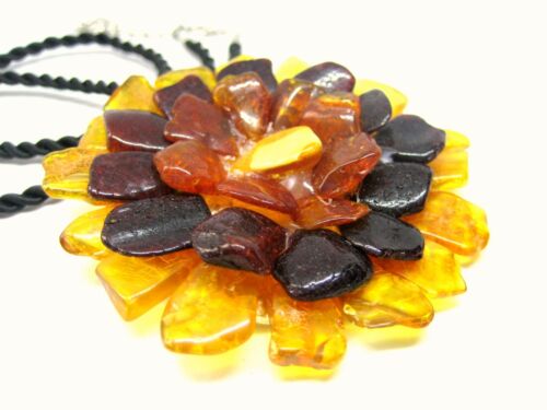 BALTIC AMBER NECKLACE/PENDANT - Picture 3 of 4
