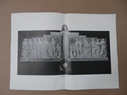 1933 Chicago World's Fair LDS Mormon Exhibit Brochure Avard John Fairbanks RARE - Imagen 4 de 8