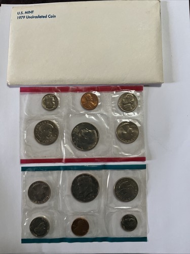 1978-1981 Kursmünzensatz U.S Mint Original Regierungsverpackung OGP - Bild 1 von 5