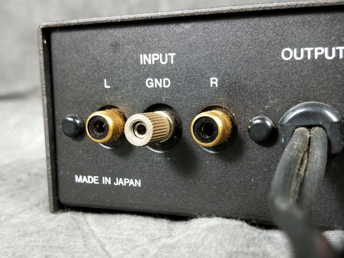 DENON AU-305 МＣトランスフォーマー動作品 DENON AU-305 Step Up Transformer MC Cartridge Tested Working