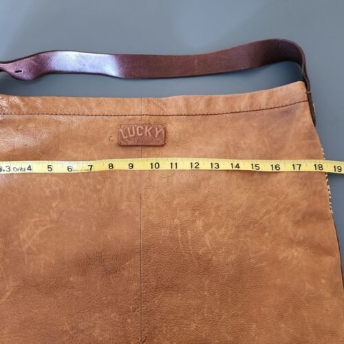 Große Ledertasche Handtasche der Marke Lucky, Handtasche hellbraun Leder - Bild 3 von 5
