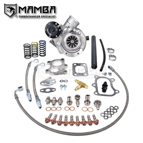 MAMBA GTX Billet Turbocharger 2.35" TD04L-19T w/ 6cm T25 Hsg 1.3~1.8L / 250HP - Photo 1/14