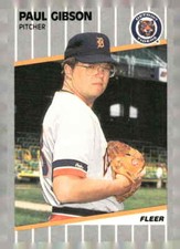 1989 Fleer #131 Paul Gibson