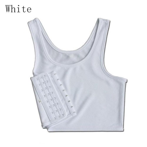 Chest Shaper Breast Binder Vest Breast Lesbian Tomboy Trans Lesbian Corset - Picture 13 of 13