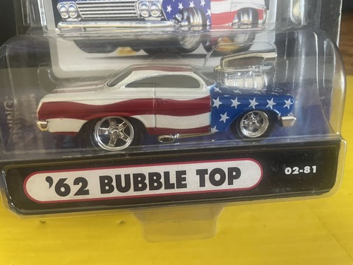 62 CHEVY IMPALA & 67 CHEVY NOVA 1/ 64 FUNLINE MUSCLE MACHINE NIP W/DISPLAY STAND - Picture 3 of 10