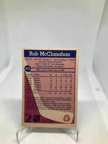 1984-85 OPC O-Pee-Chee Hockey Carte #251-396 U a scelta!!! Spedizione gratuita!!!! - Foto 93 di 177