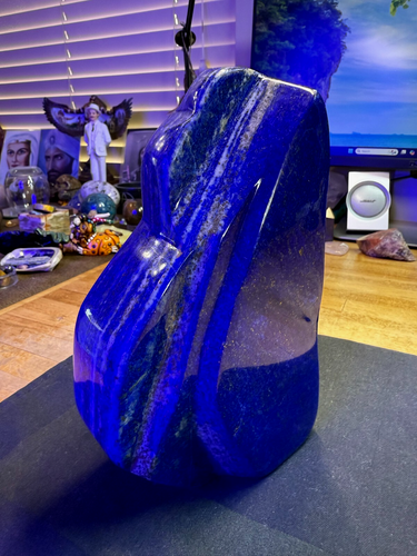 Lapis Lazuli Premium Afghanistan Crystal Mineral Gemstone Geode Specimen 000 - Picture 14 of 17