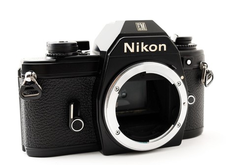 [ Exc++++] Nikon EM 35mm SLR schwarz Kamera Body aus Japan - Bild 3 von 12