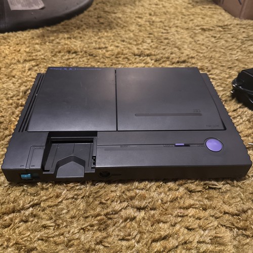 NEC PC Engine Duo Black - Tested With Power And AC Cables Controller Works Great - Picture 2 of 5