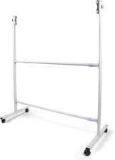 Adjustable Whiteboard Easel Stand Only w/ Wheels for Office & Classroom