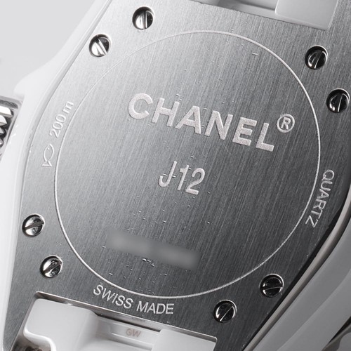Chanel J12 White Ceramic H0968 Second Hand Damen - Bild 11 von 11