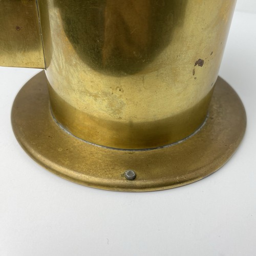 Benedict Karnak Brass 2068 Egyptian Revival Humidor Ashtray Jar Pharaoh Antique - Picture 7 of 17