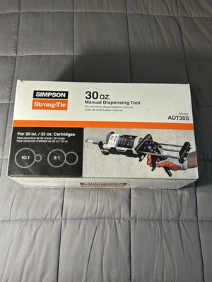 #ad Simpson Strong Tie ADT30S Dispensing Tool 30 OZ Steel Body Brand New $119.99
