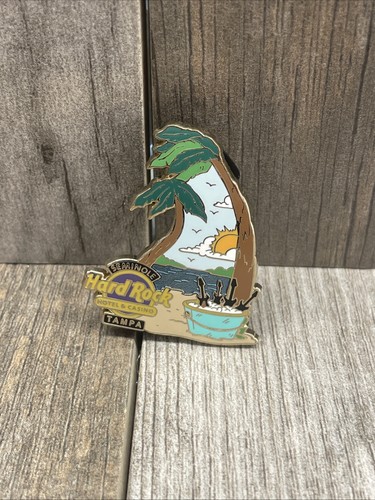 Hard Rock Cafe Pin Tampa Hotel & Casino Palm Tree Sand Bucket 2010 HRH&C