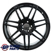 Audi A6 C6 Black Wheel Alloy Rim 19" 8,5J ET:48 Twin Spoke Le Mans 4F0601025BA