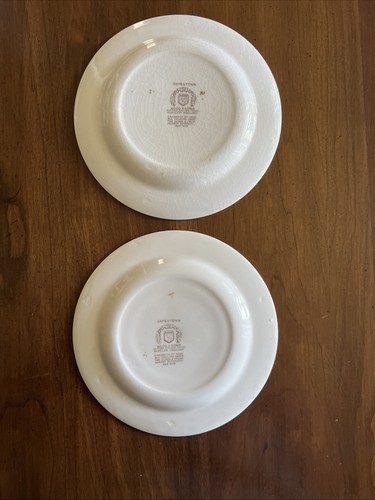 Set Of 2 - WOOD & SONS, ENOCH Jamestown - 2 Bread Plates, 6” - Picture 6 of 13