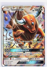 Tauros GX Ultra Rare SM Base Set 100/149 NM