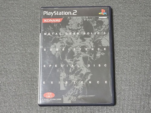 Sony PlayStation 2 Metal Gear Solid 3 Special Disc Subsistence Spiel Korean PS2 - Bild 1 von 5