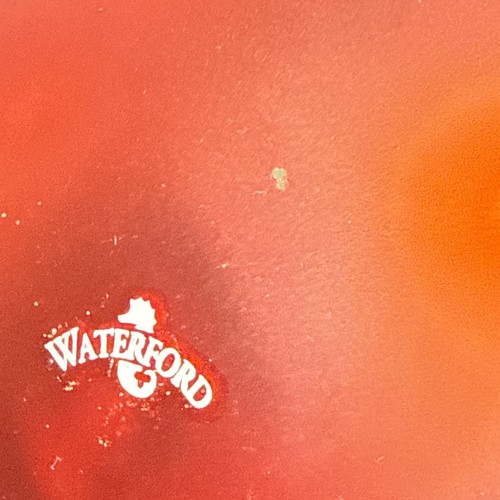 Waterford Holiday Heirlooms Ruby Wedge Ball 4 inch Christmas Ornament #153745 - Picture 4 of 7