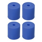 Silicone Leveling Column Silicone Buffer 18mm Blue for 3D Printer 4pcs