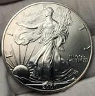 New Listing2000 American Silver Eagle, 1 Ozt .999 Fine Silver, CH-CA3