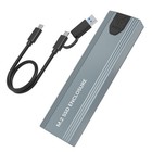 M2 SSD-Gehäuse M.2 NVMe  SSD-Gehäuse M.2 auf USB Typ C SSD-Adapter 10 Gbit/2521