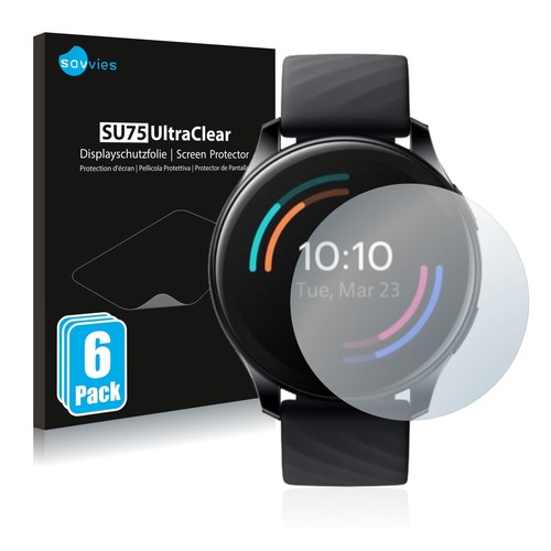 6x Ochraniacz ekranu do zegarka OnePlus Folia ochronna Tarcza Przezroczysta ochrona