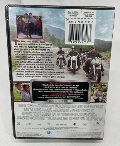 Wild Hogs (DVD, 2007, Widescreen) BRAND NEW FACTORY SEALED! Tim Allen Comedy! - Picture 2 of 3