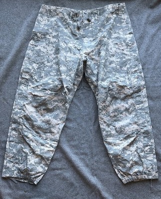 USGI ECWCS Gen III Level 6 Gore-Tex Pants ACU Digital Trousers Large Regular