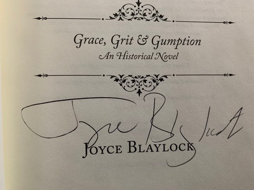 SIGNED - ADELICIA (Grace, Grit & Gumption) by Joyce Blaylock (2016, Hardcover) - Imagen 8 de 12