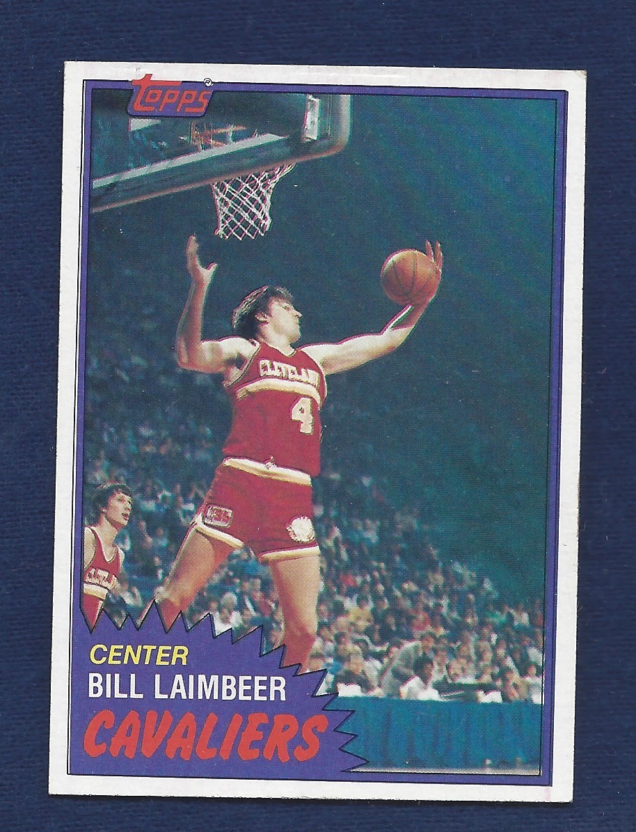 1981 TOPPS #74 BILL LAIMBEER ROOKIE RC MIDWEST   .99 SHIP Y126