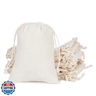 gobyhumm 20 Pieces Muslin Bags Cotton Drawstring Bags Sachet Bag for Home Sup