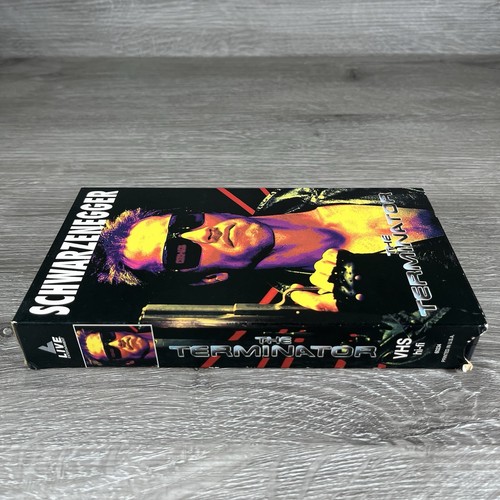 The Terminator VHS TAPE (1995, Arnold Shwazenegger, Action, Sci Fi) - Picture 3 of 8