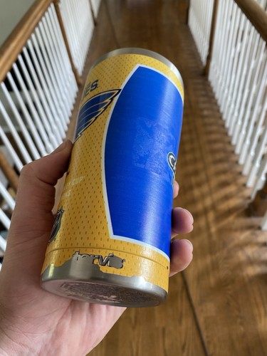 Tazza da viaggio NHL St. Louis Blues 2019 Stanley Cup Champions Orca 25 oz pulita U273 - Foto 4 di 6