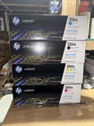 LOT of 4 HP 204A Black Cyan Magenta Yellow Toner Set CF510A CF511A CF512A CF513A
