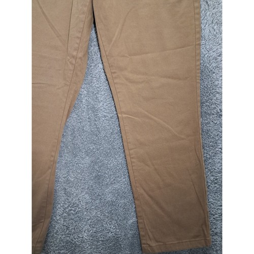 Old Navy Pants Mens Sz 30 Khaki Dress Straight Leg Stretch Work Built in Flex - Picture 4 of 12