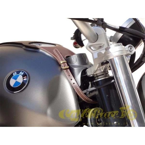 Copriserbatoio in pelle MARRONE per BMW R NINE T copri serbatoio per BMW R ninet Foto 2 de 3