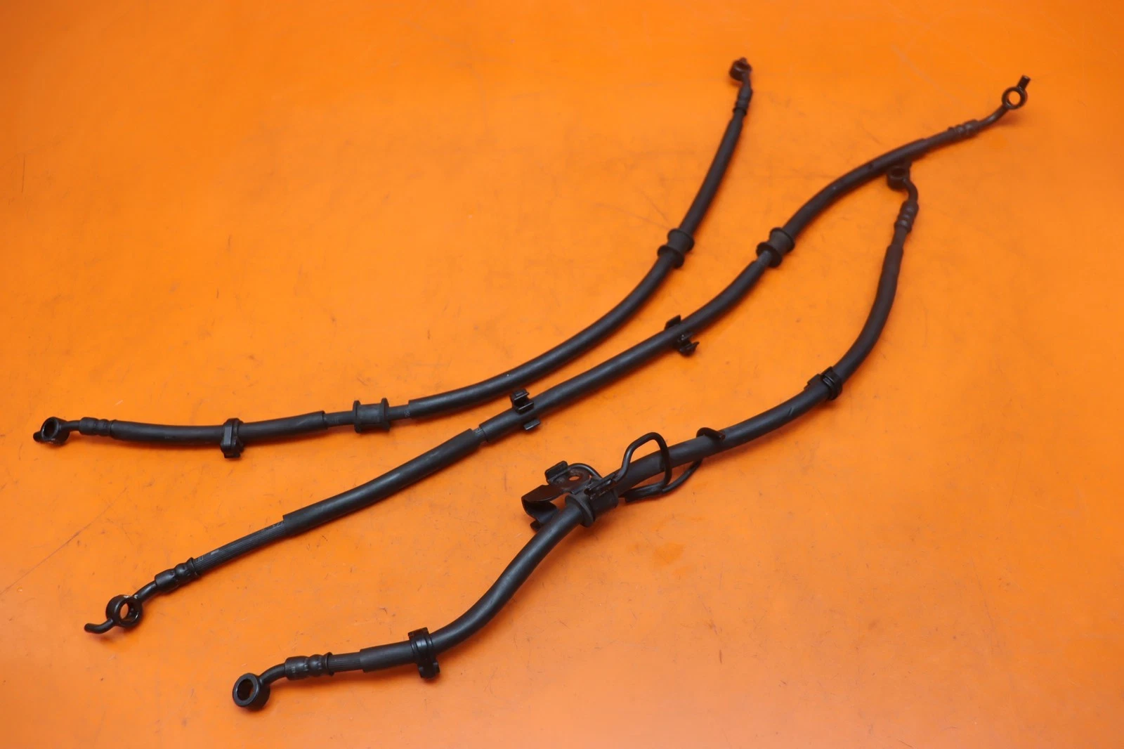 2024-2025 KAWASAKI NINJA ZX6R OEM FRONT REAR BRAKE CALIPER HOSES LINES