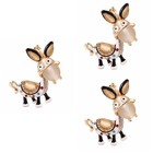  3 Count Esel Schlüsselanhänger Schlüsselkettenanhänger Handtasche Charme