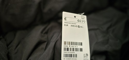 Dicke Winter Puffer Jacke Schwarz H&M S Neu - Bild 3 von 3