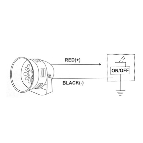 (AC220V)Industriealarm 120 DB 3 A Verstellbare Motorsirene 1000 U/min♪ - Afbeelding 13 van 23