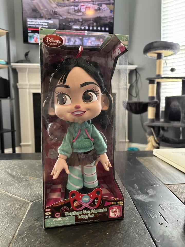 Disney Store Vanellope Von Schweetz Talking Doll Wreck It Ralph 1st Edition - Image 2 of 4