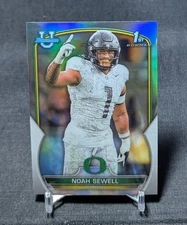 Noah Sewell 1st Refractor Rookie 2022 Bowman Chrome University #57 Bears/Ducks