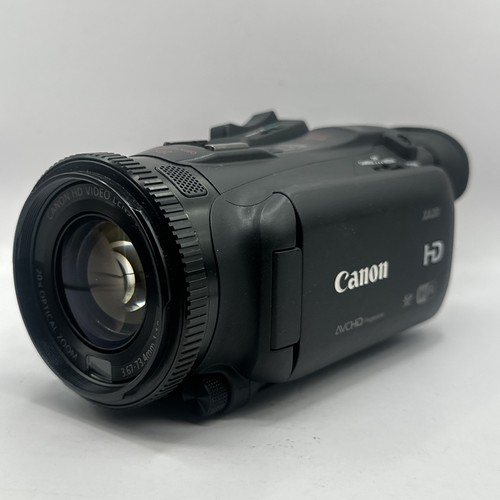 Canon Professional XA20 HD Camcorder  Handle unit HDU-1  Color Black Used - Picture 1 of 16