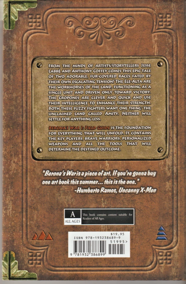 BERONA'S WAR: FIELD GUIDE $19,95 TAPA DURA PRIMERA IMPRESIÓN ARCHAIA 2010 ¡¡BONITO!!! Foto 2 de 2