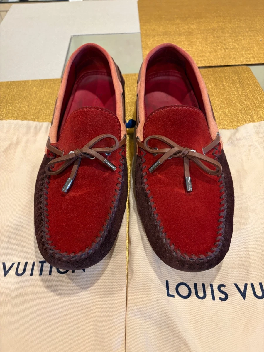 Louis Vuitton Loafer Red Casual Shoes for Men for sale - eBay display picture 1
