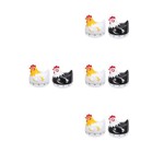  4 Pack Mechanischer Küchentimer Countdown-Küchentimer Mit Hähnchenmuster